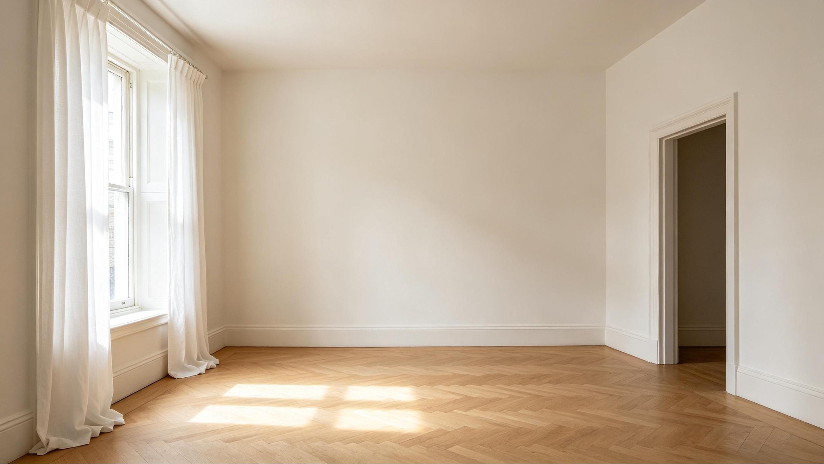 Chambre vide 1 avant le home staging virtuel