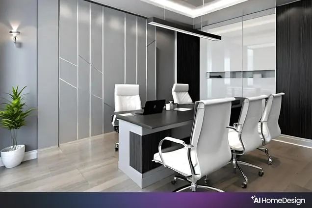 AI pour un Office Makeover: Un Step Beyond Conventional Design