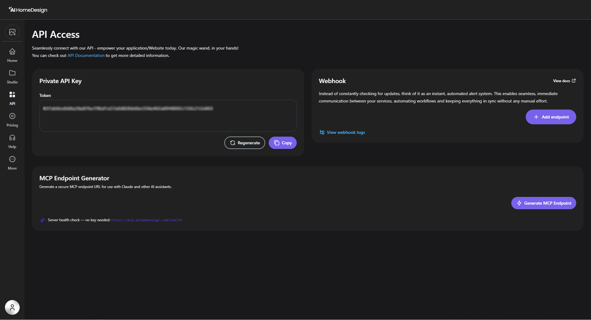 Page API Access