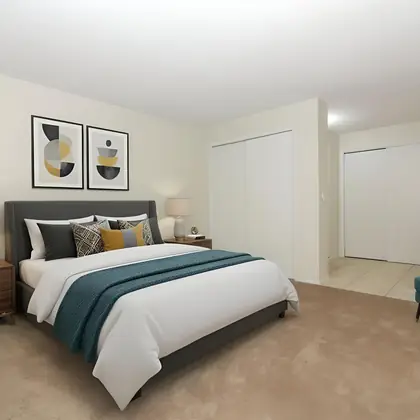 Une suite principale meublée.