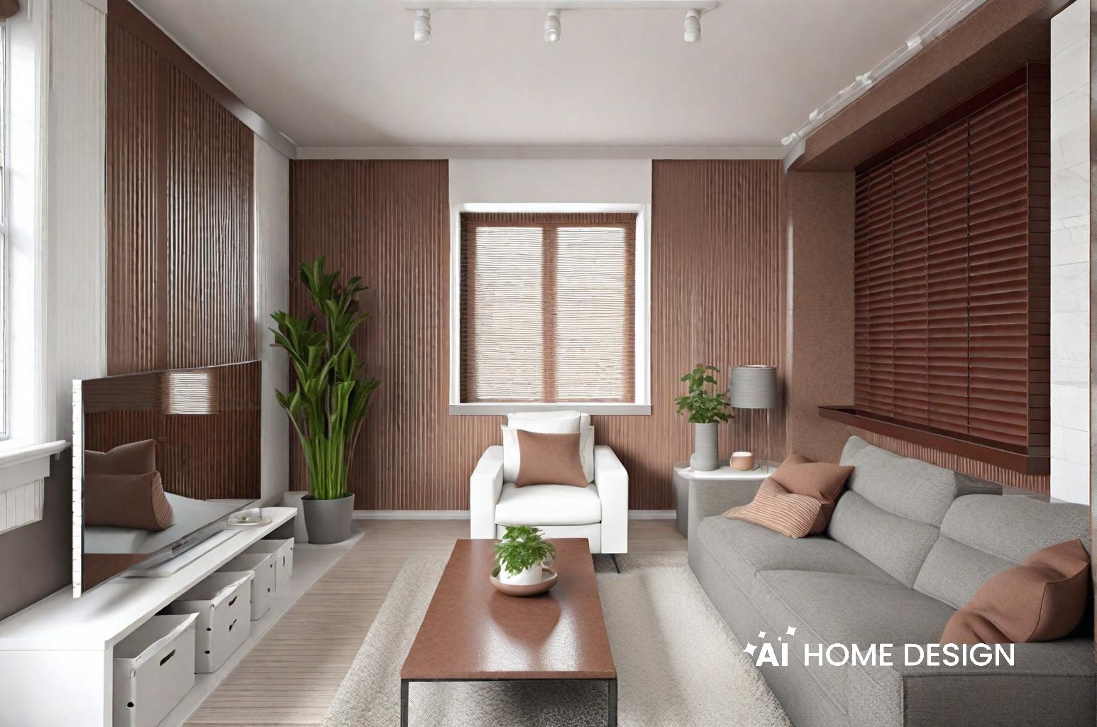 livingroom ai interior design after