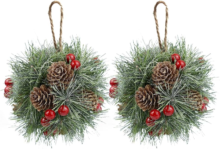 Mistletoe christmas symbol