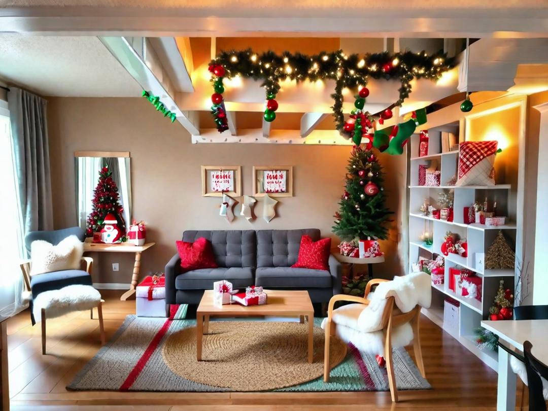 living room christmas idea
