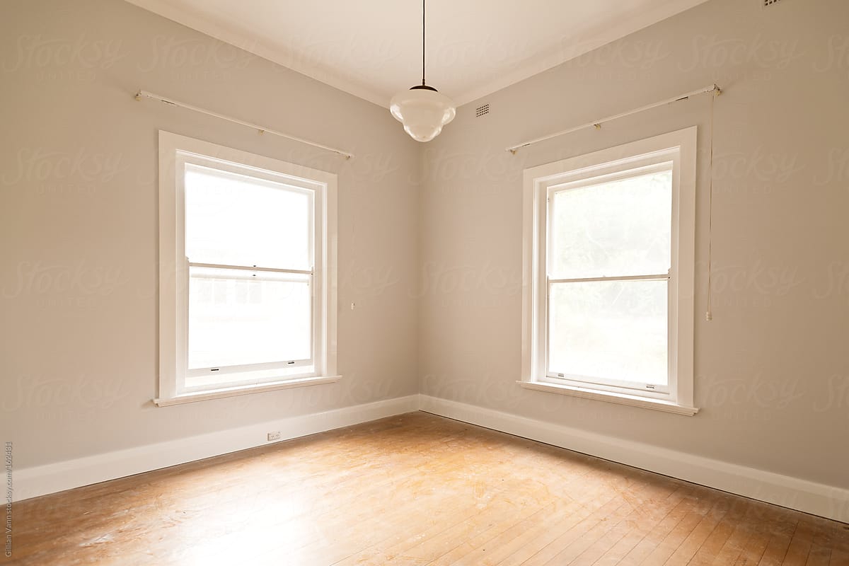 before virtual staging