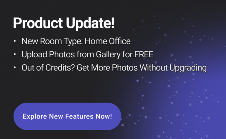 AI HomeDesign product update of new room type