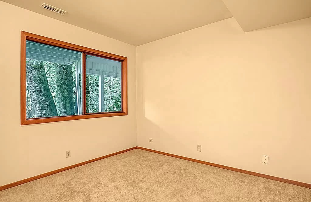 before virtual staging