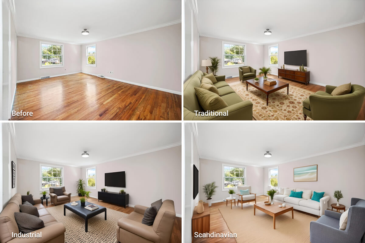 ai virtual staging
