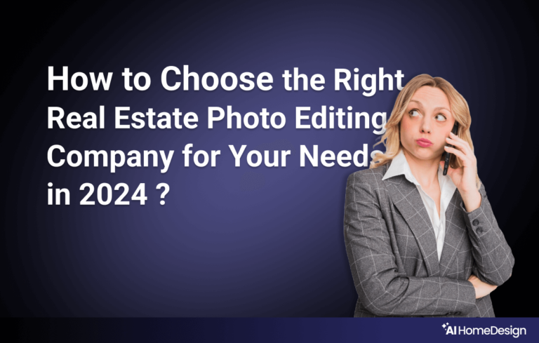 real estate photo editing companies