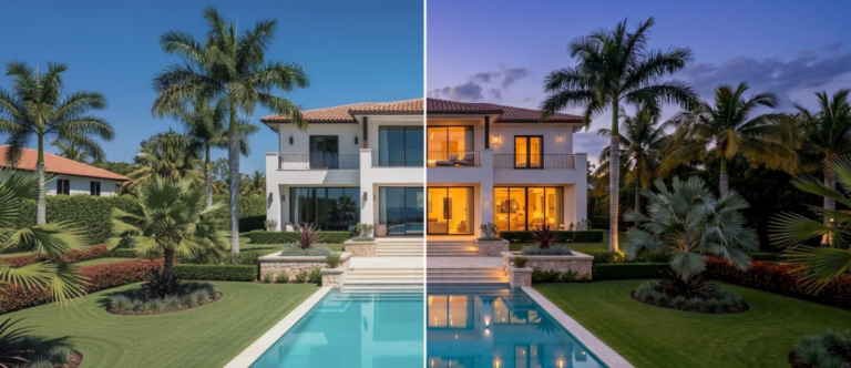 Real Estate Photo Editing Before and After: What Changes and Why