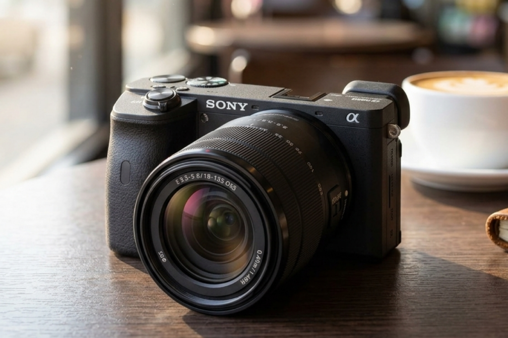 best camera for real estate photography Sony A6600 suited for lightweight and efficient setups for standard property listings