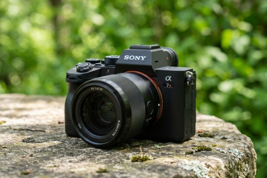 best camera for real estate photography Sony A7R IV delivering ultra-high-resolution images for detail-heavy and luxury property listings