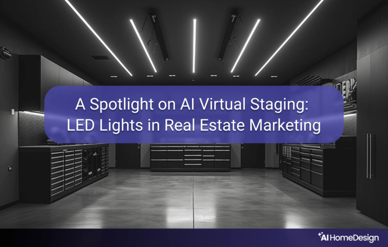 LED lights in real estate marketing