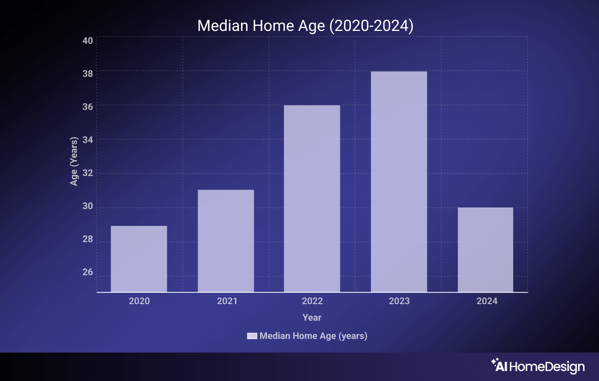 Home features (median home age)