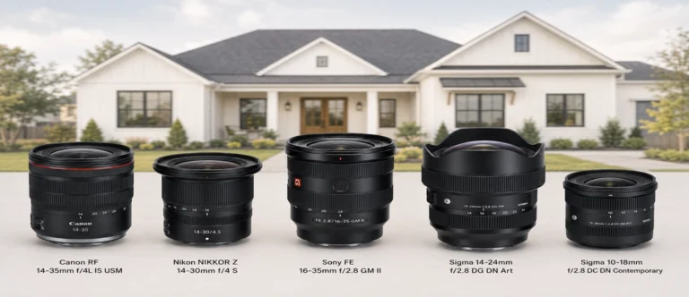 Best Lens for Real Estate Photography in 2026: Buyer’s Guide