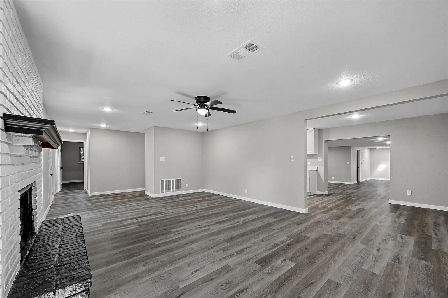 before of virtual staging ai living room staging