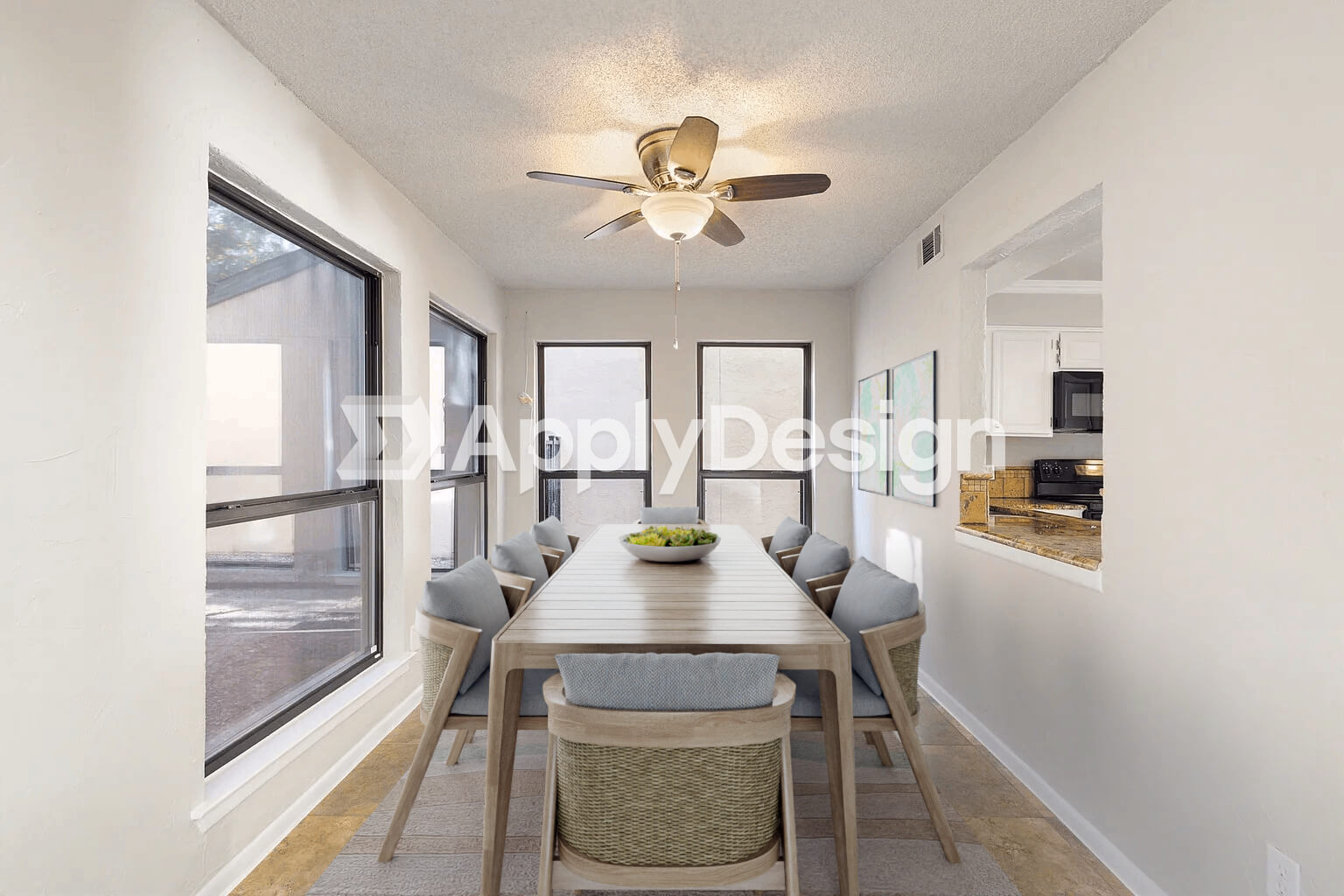 after of applydesign virtually staged dining room