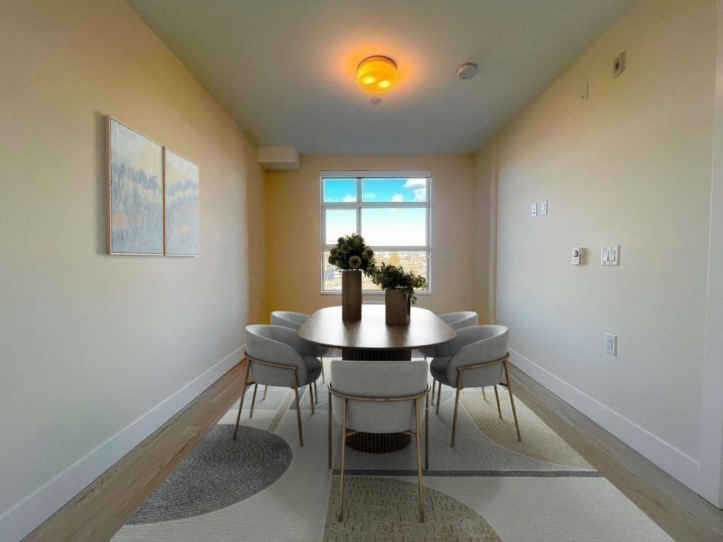 applydesign virtually staged dining room
