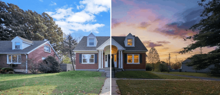 real estate photo editing services