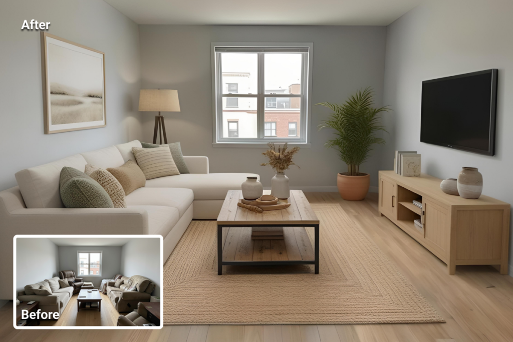 Using Oversized Furniture