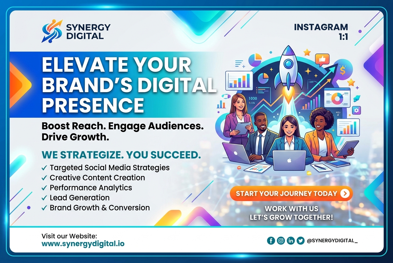 Marketing promotional graphic