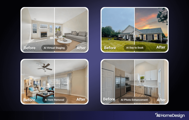 real estate photo editing services
