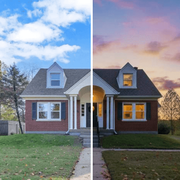 real estate photo editing services