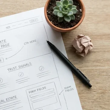 Real Estate Landing Pages That Convert: 8 Must-Have Website Pages