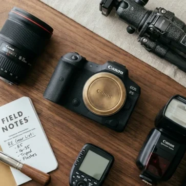 Real Estate Photography Equipment Checklist for Beginners